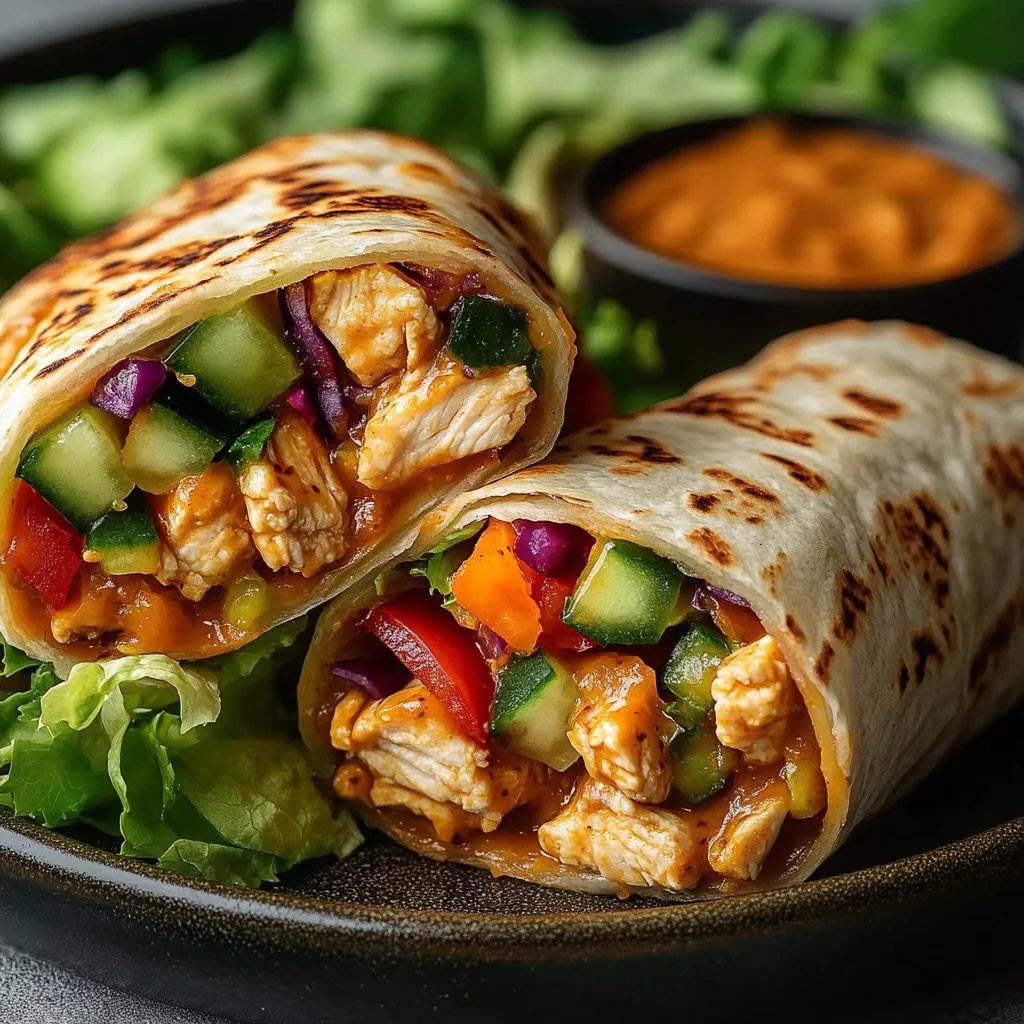 Thai Peanut Chicken Wraps: The Incredible Ultimate Recipe You’ll Love
