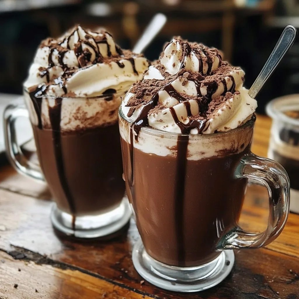 Hot Chocolate Floats