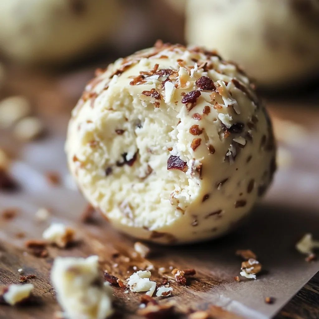 Craisins White Cheddar Cheese Ball