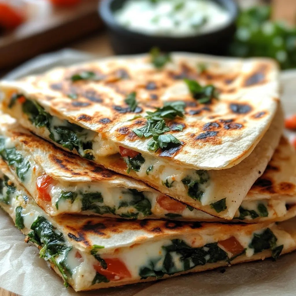 Spinach & Feta Quesadillas: An Incredible Ultimate Recipe