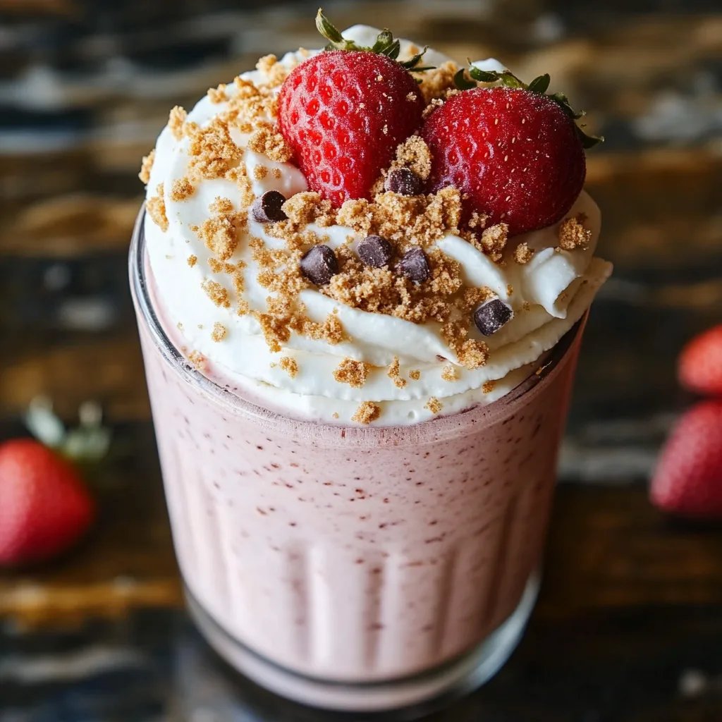 Strawberry Shortcake Protein Smoothie: An Incredible Ultimate Recipe