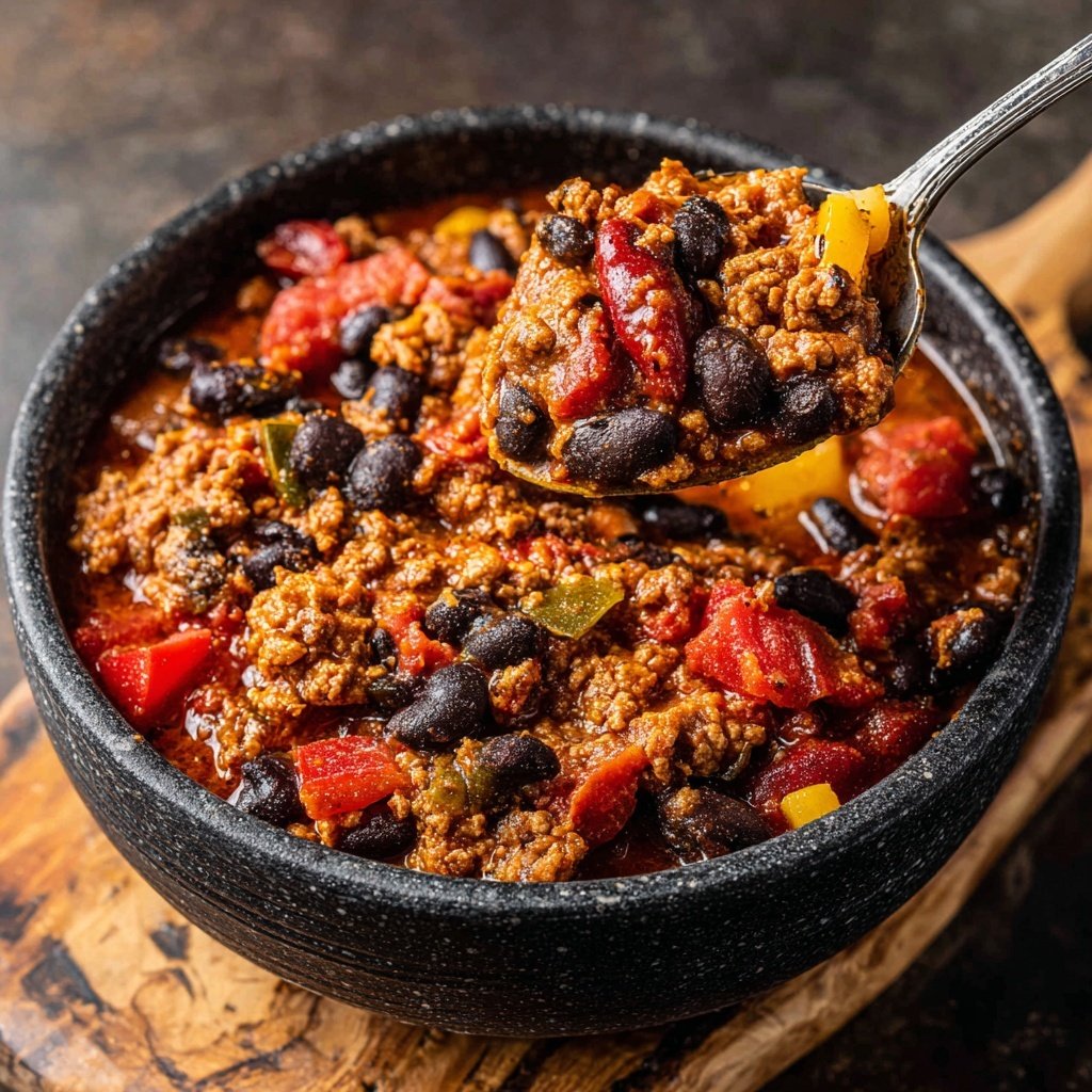 Turkey Black Bean Chili