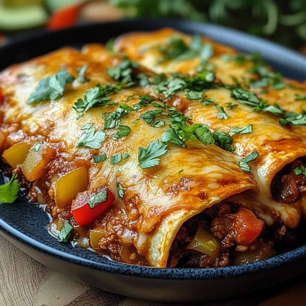 Easy Cheesy Ground Beef Enchiladas: An Incredible Ultimate Recipe