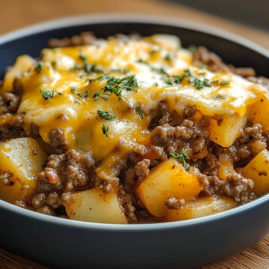 Cheesy Ground Beef & Potatoes: An Amazing Ultimate Recipe
