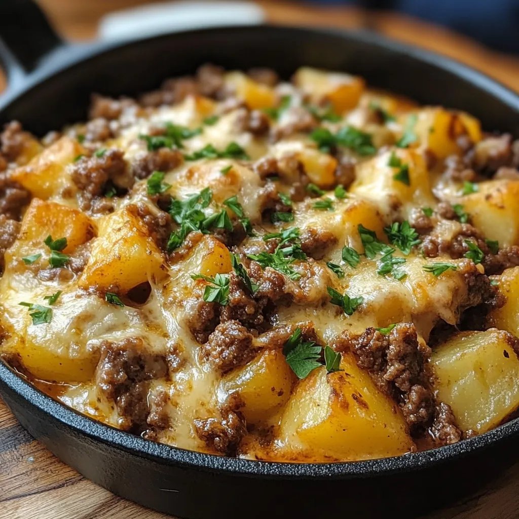 Cheesy Ground Beef & Potatoes: An Incredible Ultimate Recipe