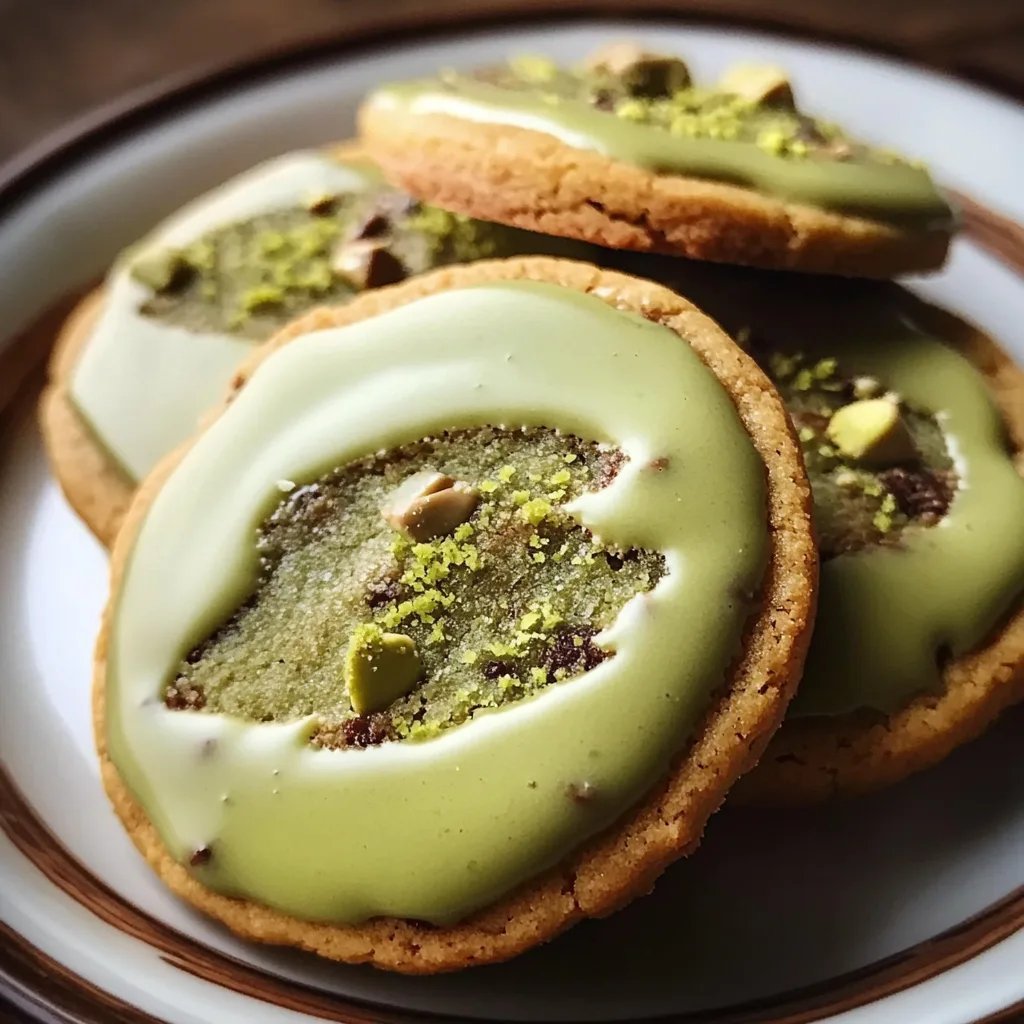 Pistachio Cream Cookies