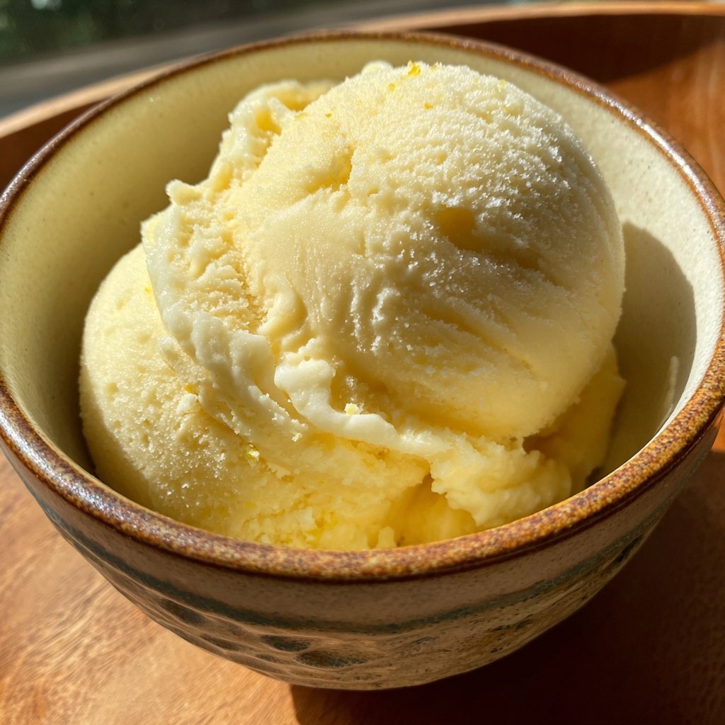 Meyer Lemon Sorbet Delight