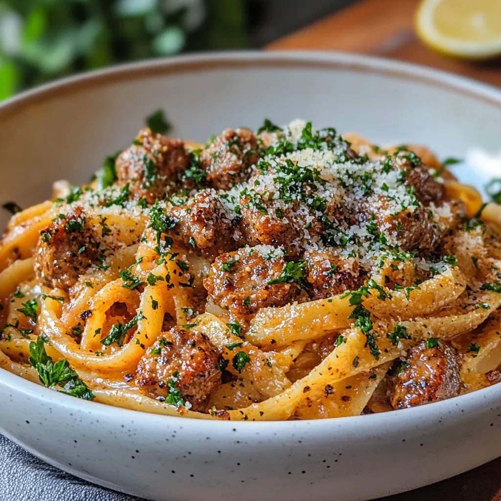 Saucy Sausage and Lemon Pasta: An Incredible Ultimate Recipe