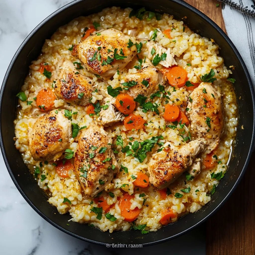 Cozy One-Pot Chicken & Rice (Gluten-Free)
