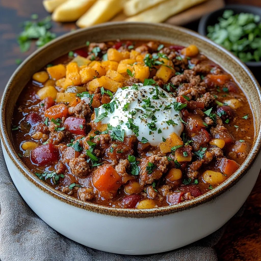 Bacon & Sausage Breakfast Chili: An Incredible Ultimate Recipe