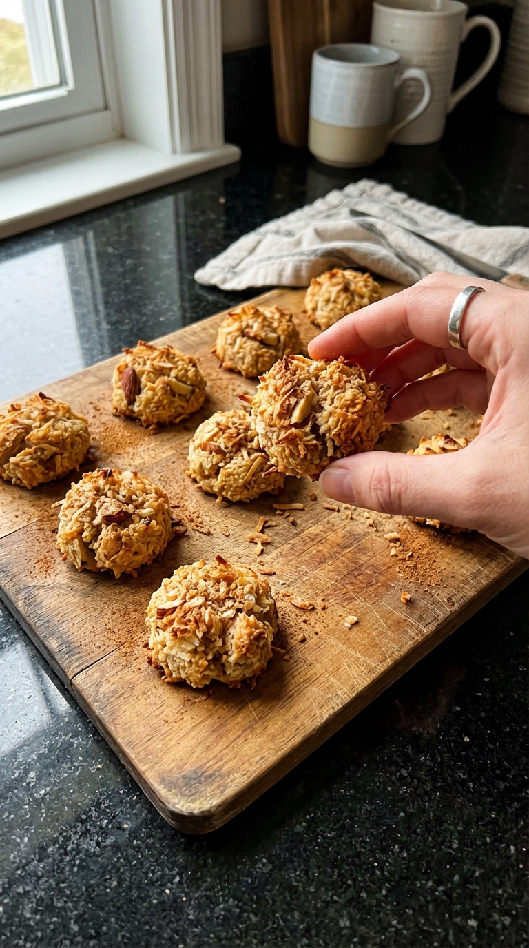 Spiced Coconut Almond Bites