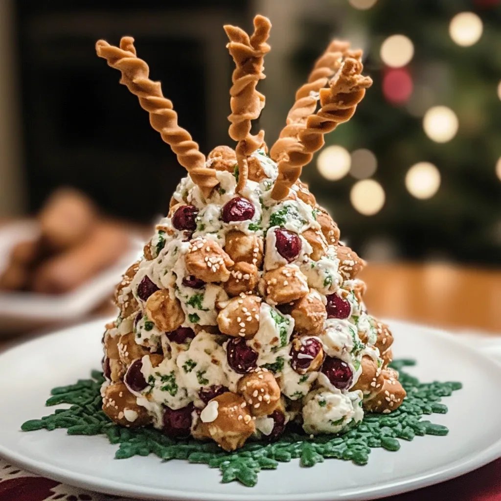 Delicious Christmas Cheese Ball