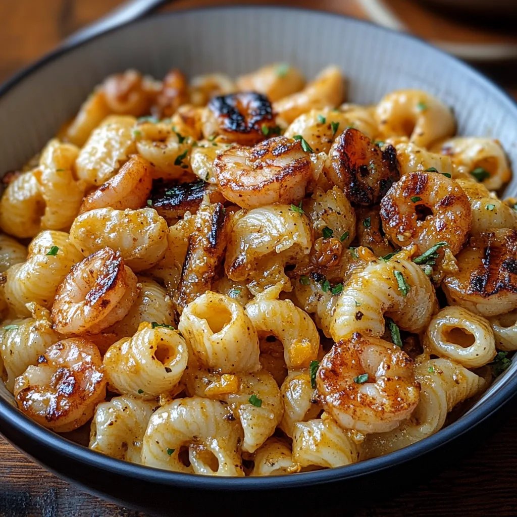 Blackened Shrimp Cavatappi: An Incredible Ultimate Recipe for 6