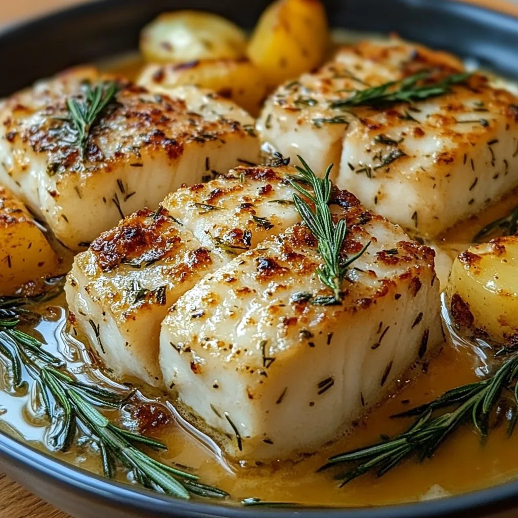 Rosemary Cream Sauce Cod & Potatoes: An Incredible Ultimate Recipe