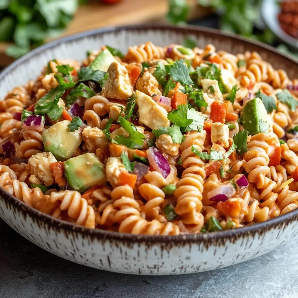 Thai-Inspired Protein Pasta Salad: An Incredible 7-Ingredient Recipe
