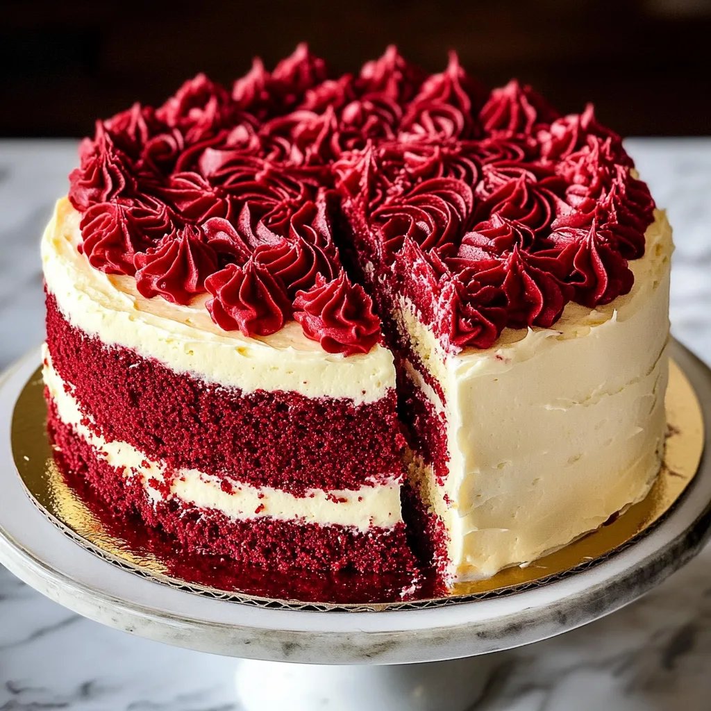 Best Ever Red Velvet Cake with Dreamy Cream Cheese Frosting