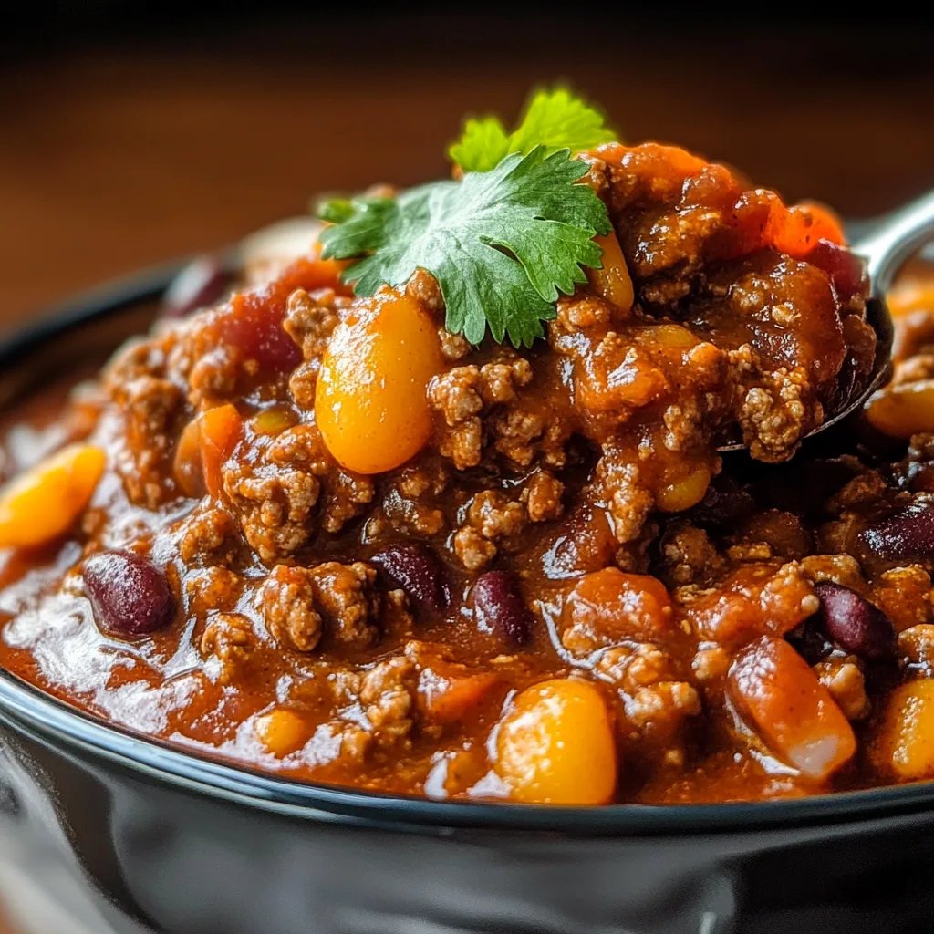 Classic Chili in 30 Minutes