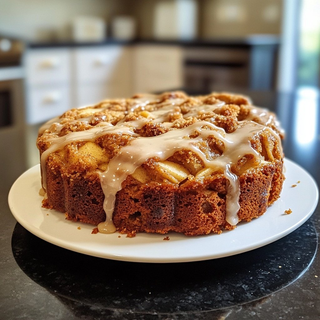 Cardamom Apple Cake