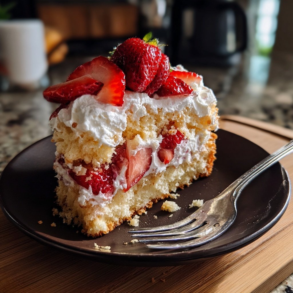 Strawberry Coconut Shortcake Bliss