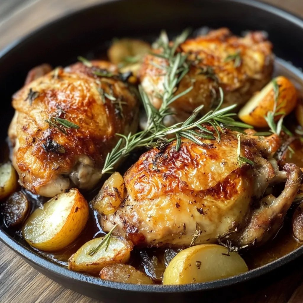 Rosemary Apple Cider Chicken
