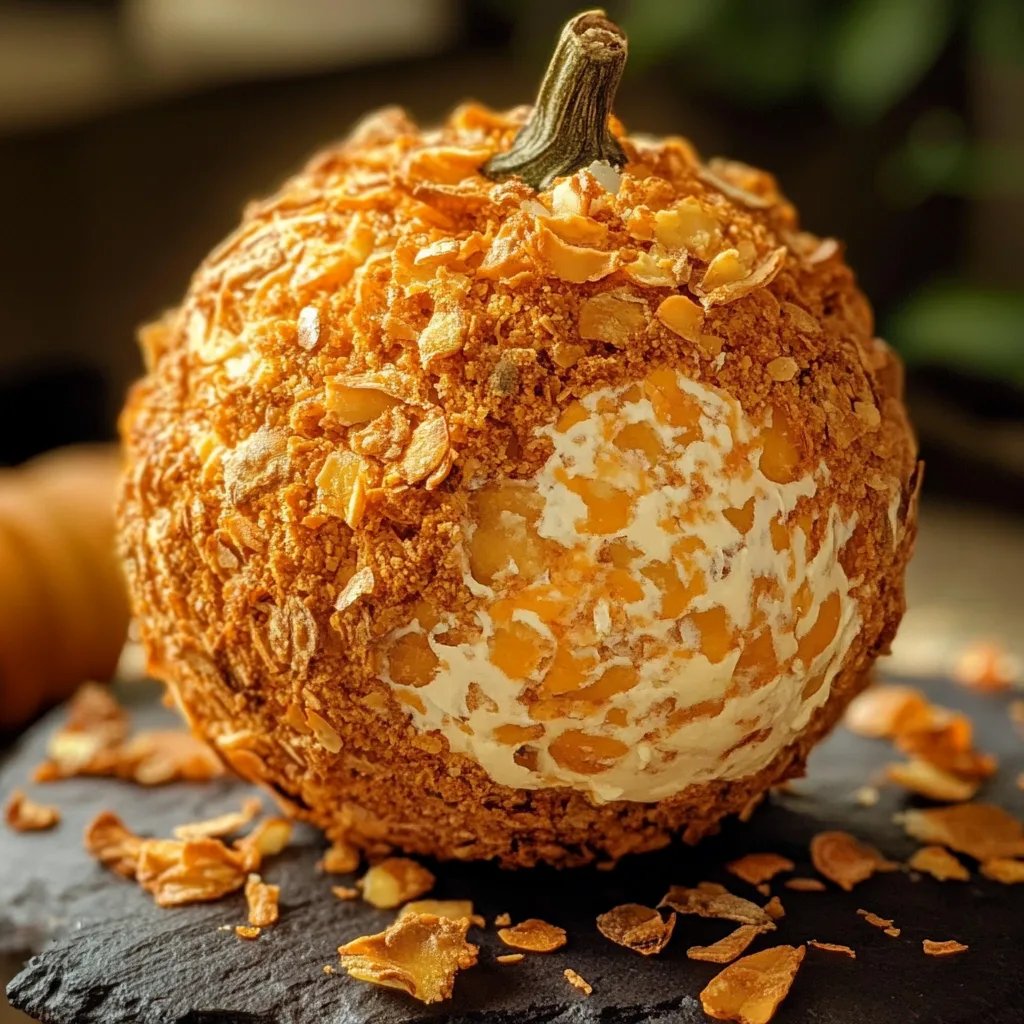 Showstopper Pumpkin Cheese Ball