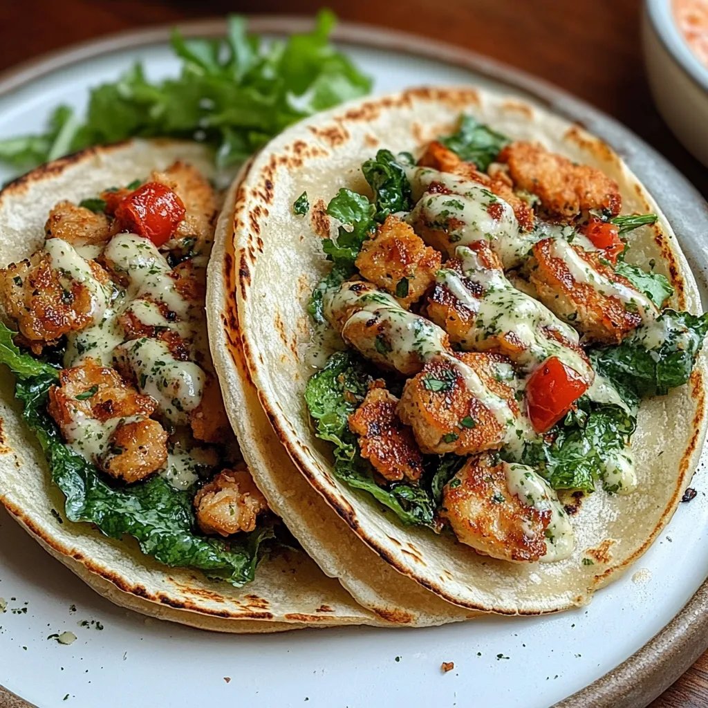 <p>Smash Chicken Caesar Tacos: An Amazing Ultimate Recipe</p>