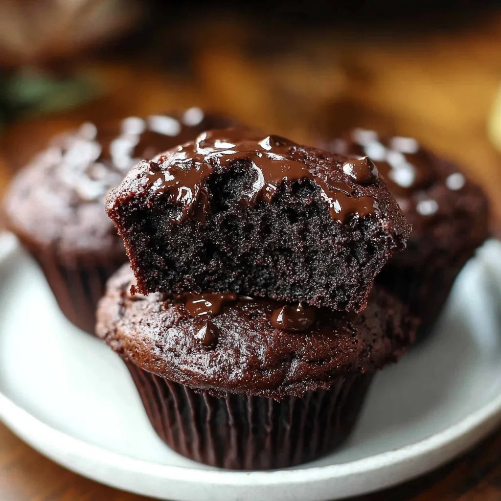 Healthy Chocolate Zucchini Protein Muffins: An Incredible 10-Ingredient Recipe