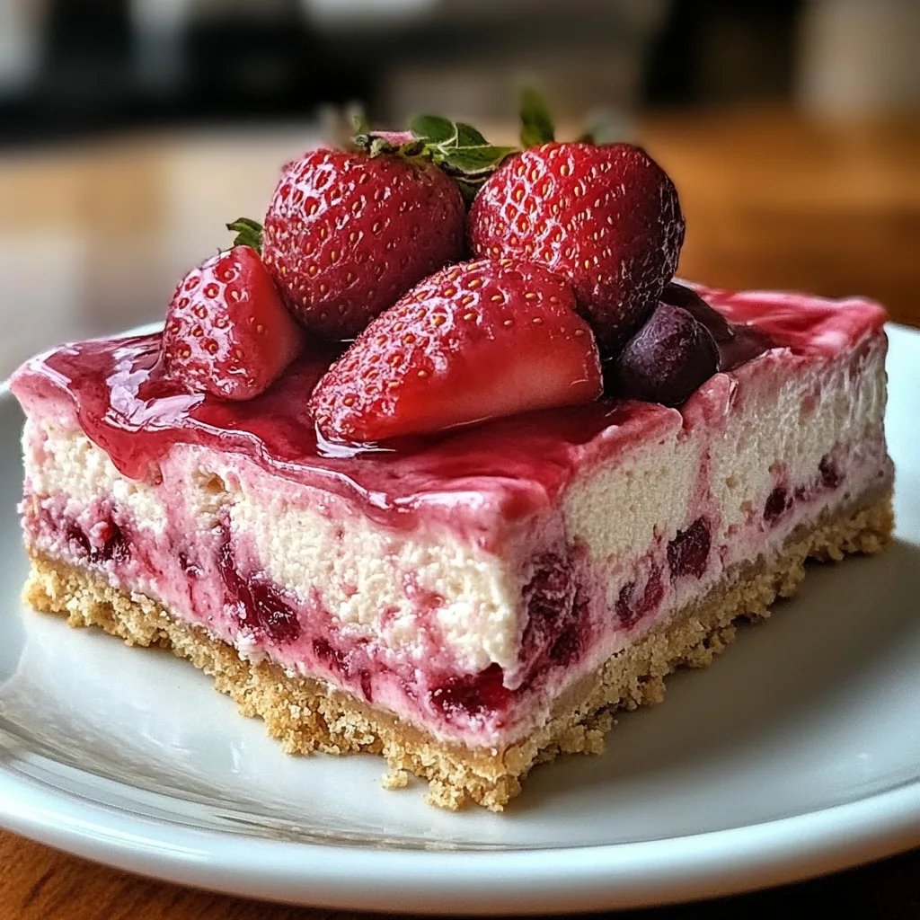 Easy Keto Strawberry Cheesecake Bars: An Amazing Ultimate Recipe