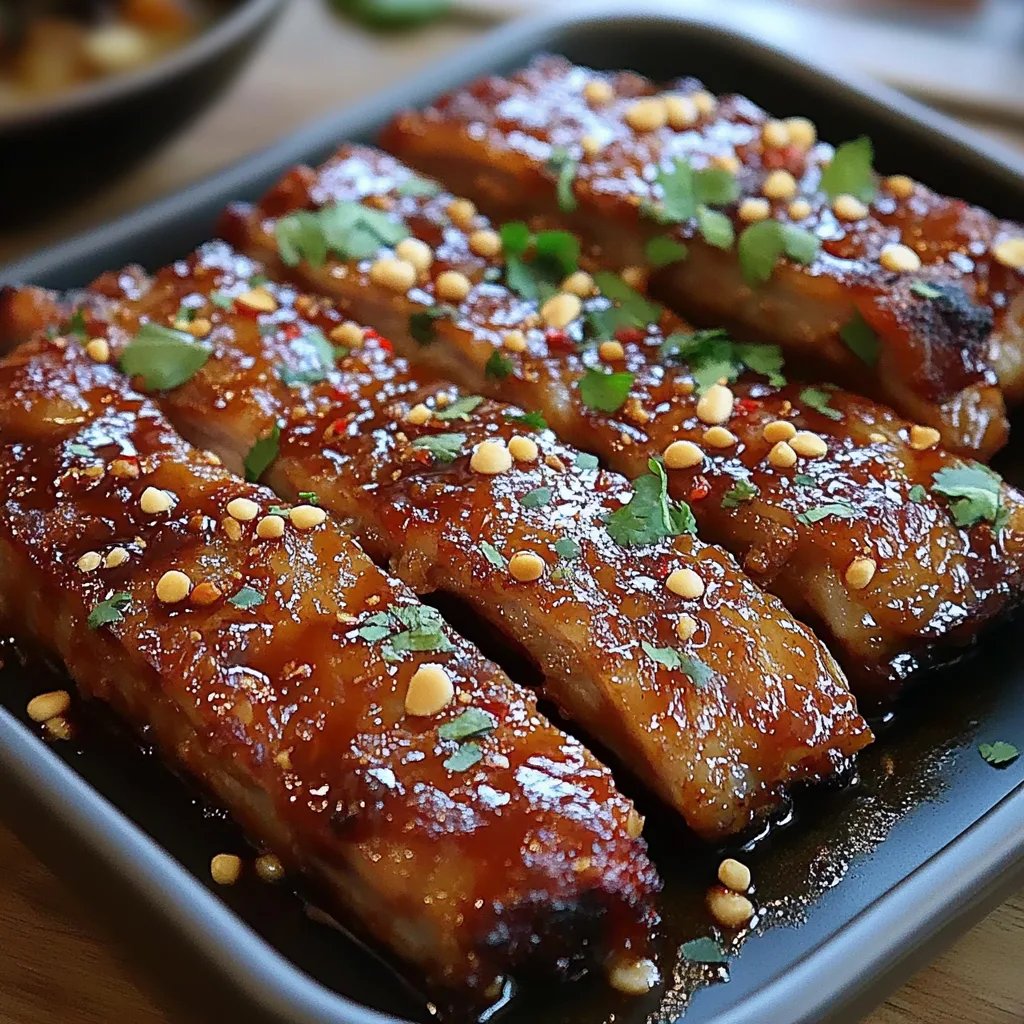 Thai Style Sweet Chili Ribs: An Incredible 10-Step Recipe