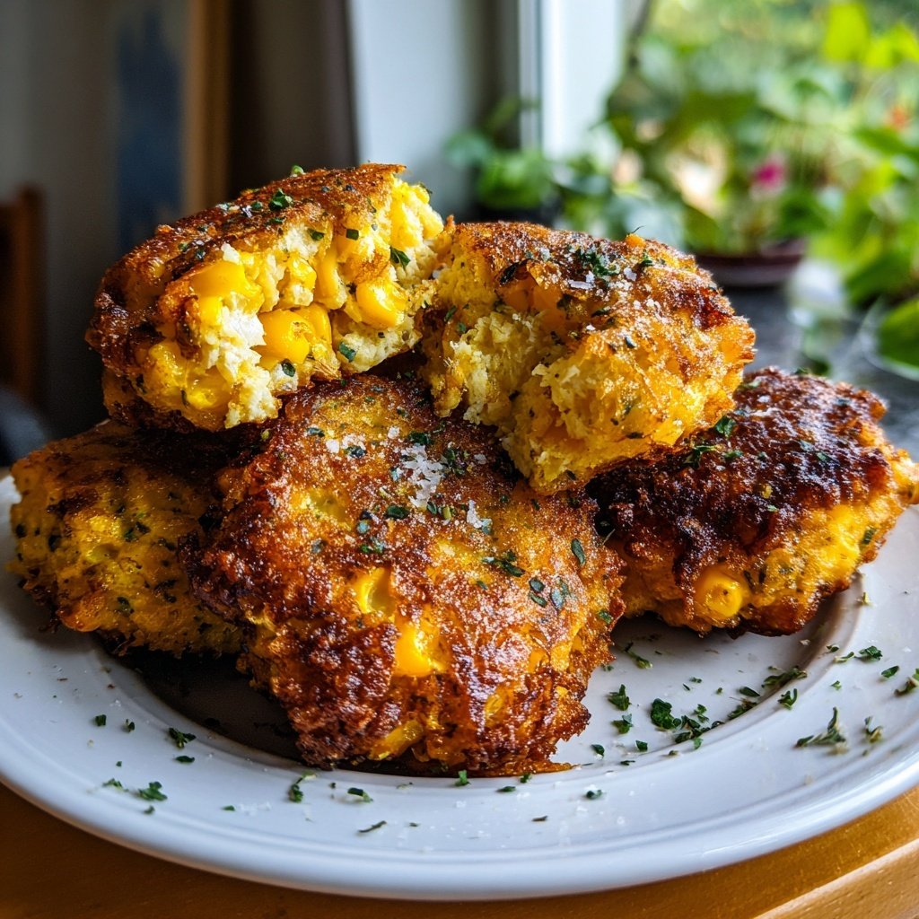 Corn Fritters Sweet Corn