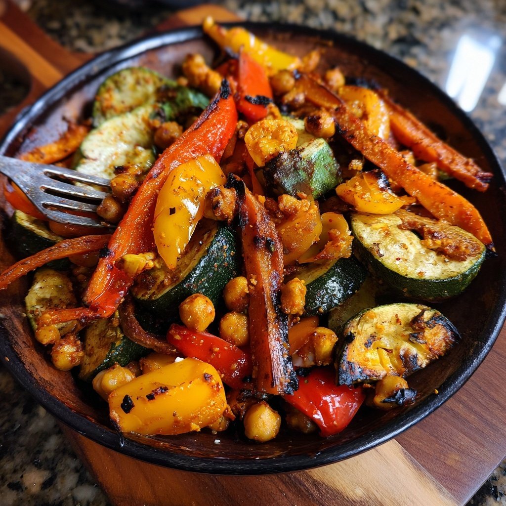 Harissa Roasted Veggie Bowls