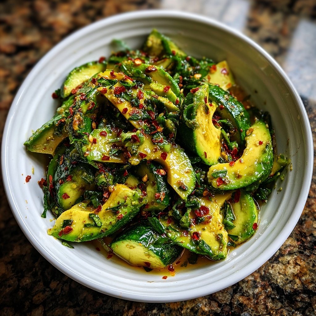 Avocado Cucumber Sauté