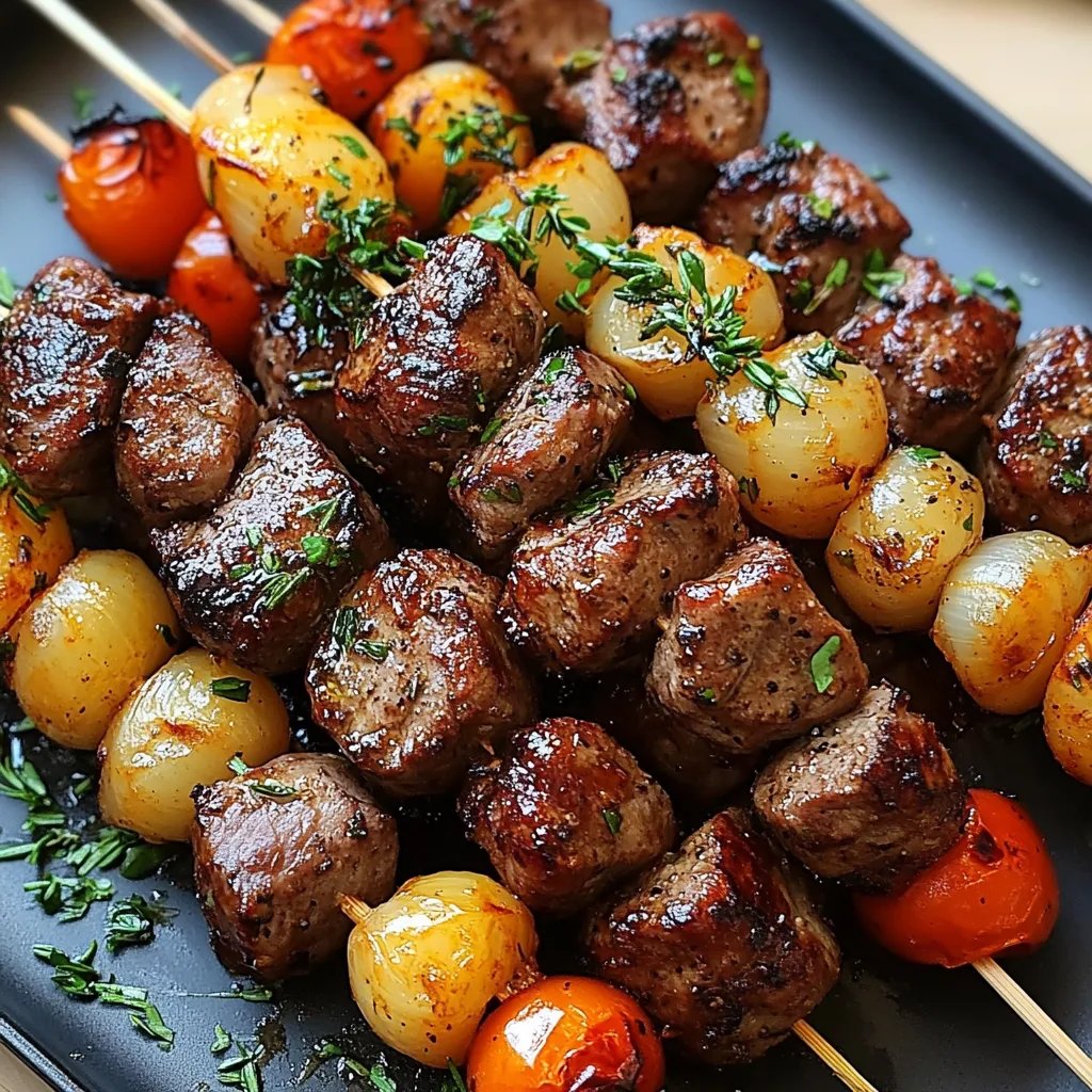 Rosemary Garlic Steak Kebabs: An Amazing Ultimate Recipe