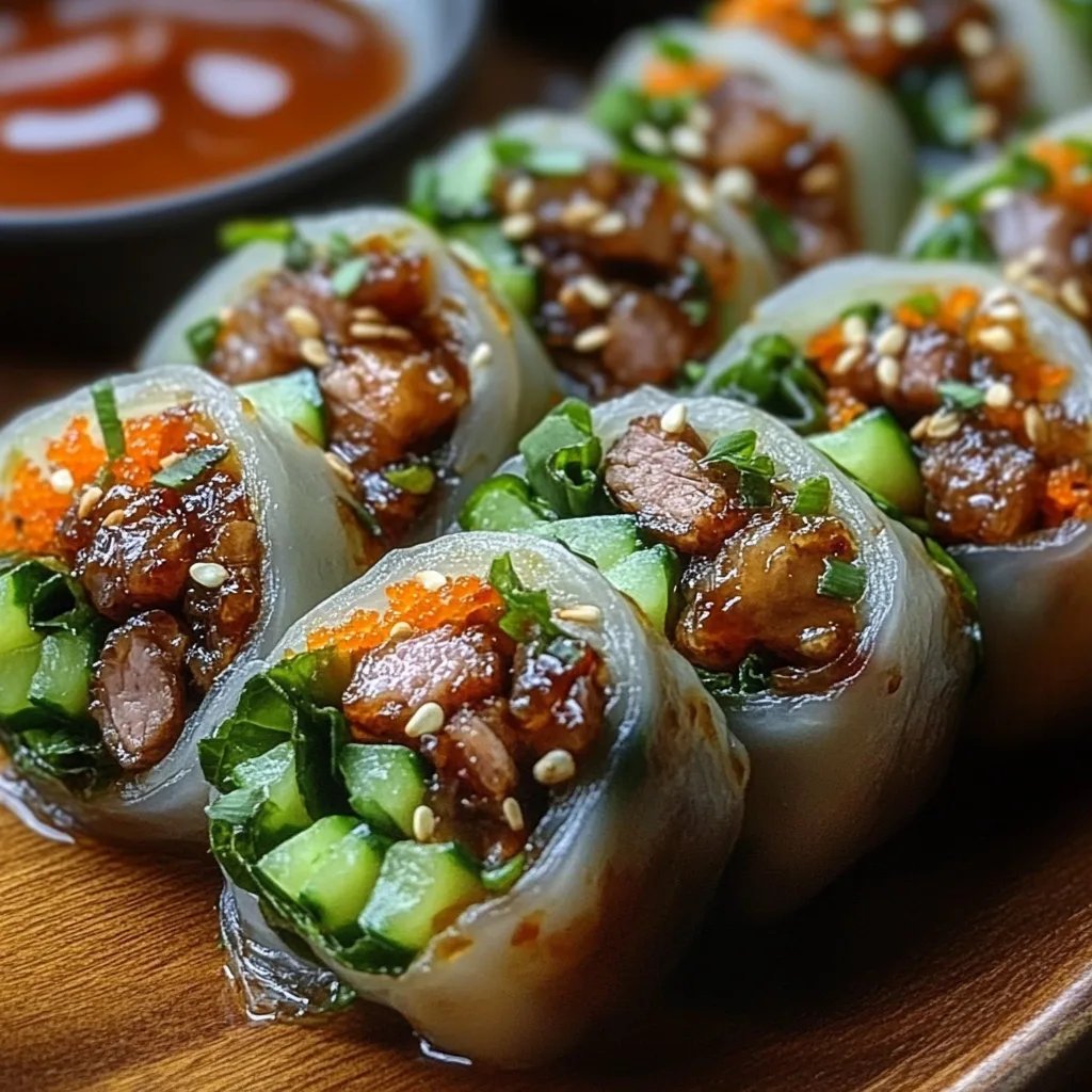 Thai Basil Beef Rolls: An Amazing Ultimate Recipe