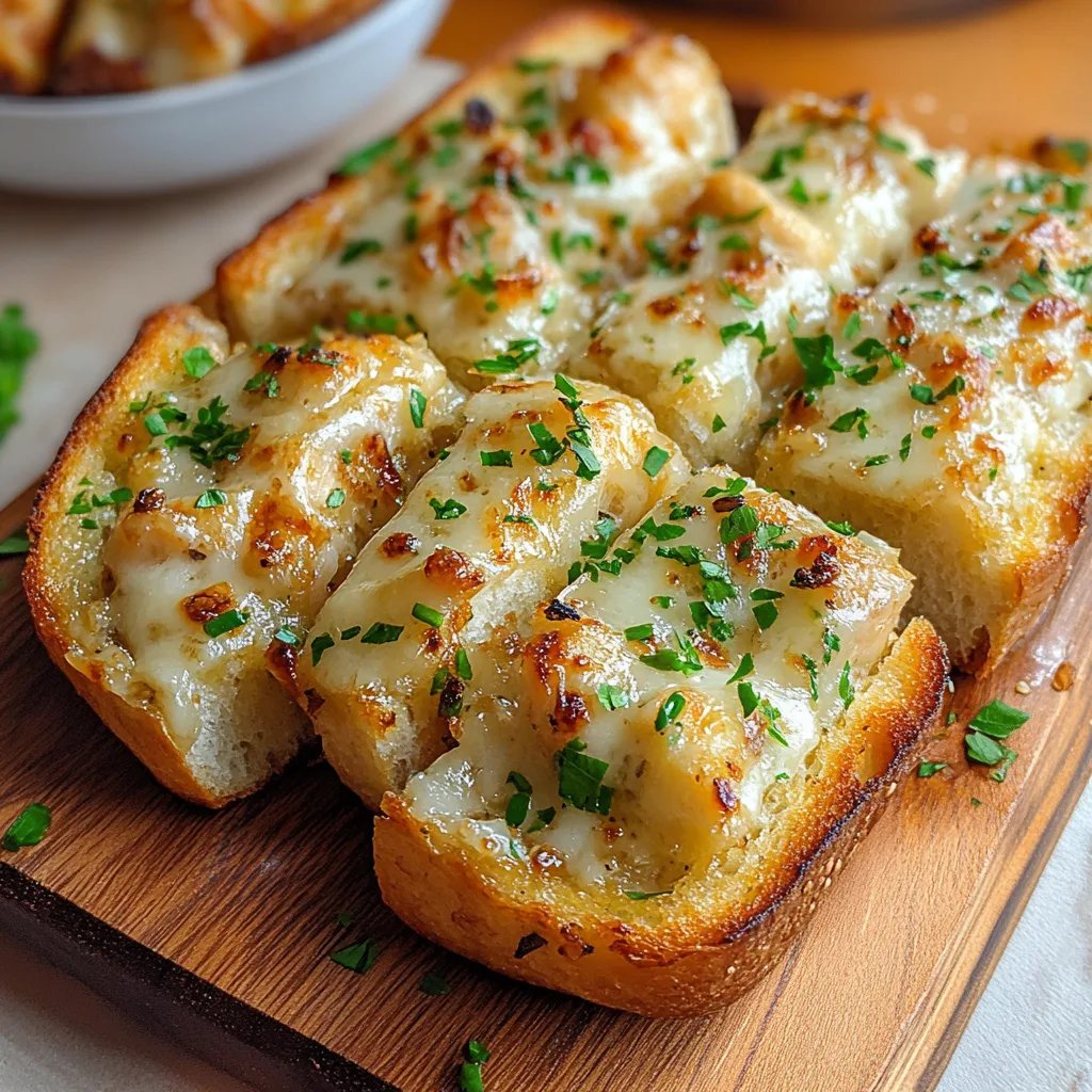 Chicken Alfredo Garlic Bread: An Amazing Ultimate Recipe