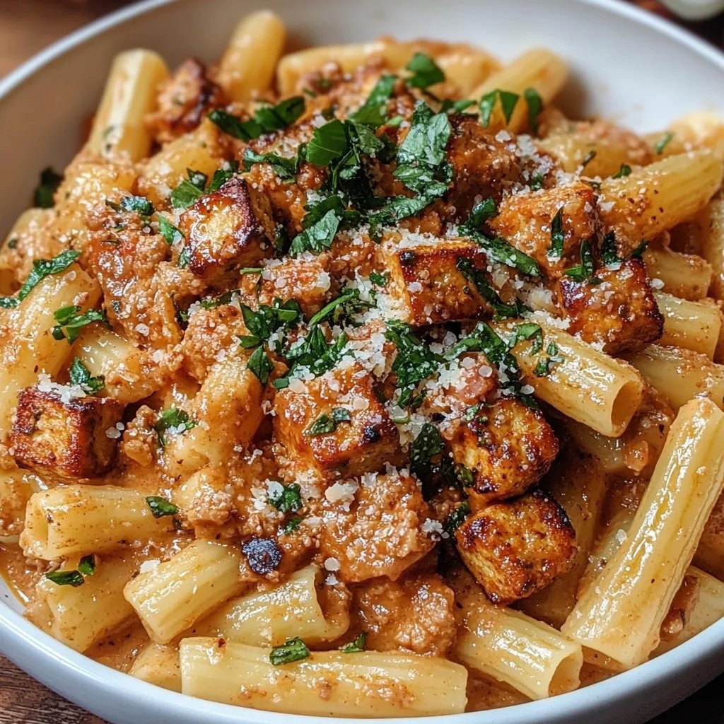 Easy Tofu Pasta Dish: An Amazing Ultimate Recipe