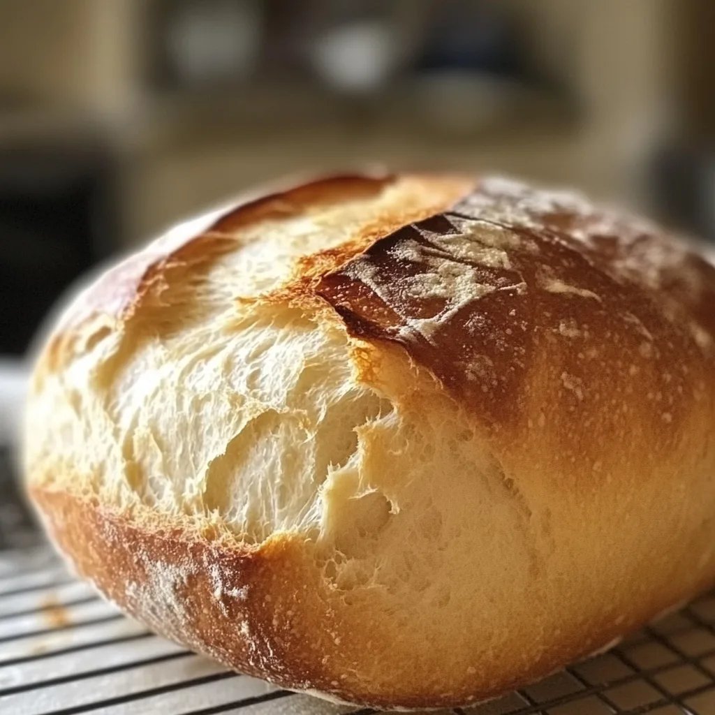 No Knead Gluten Free Bread