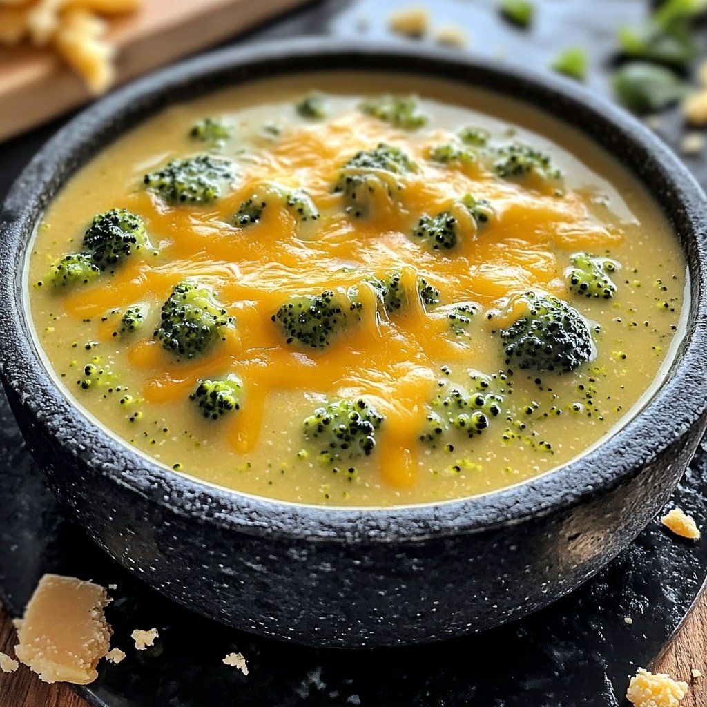 Comfort Broccoli Cheddar Soup​