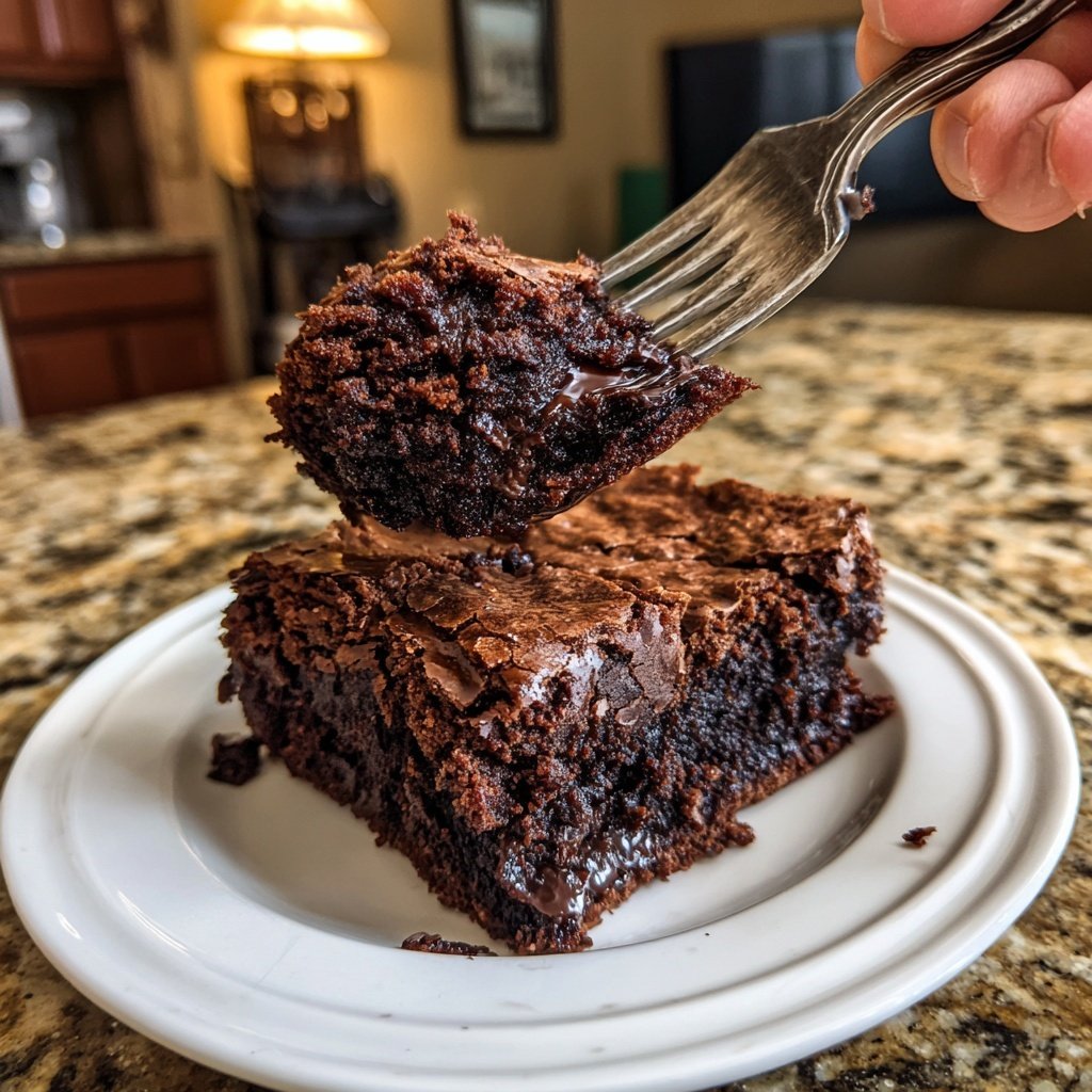 Sourdough Discard Brownies with Espresso Powder