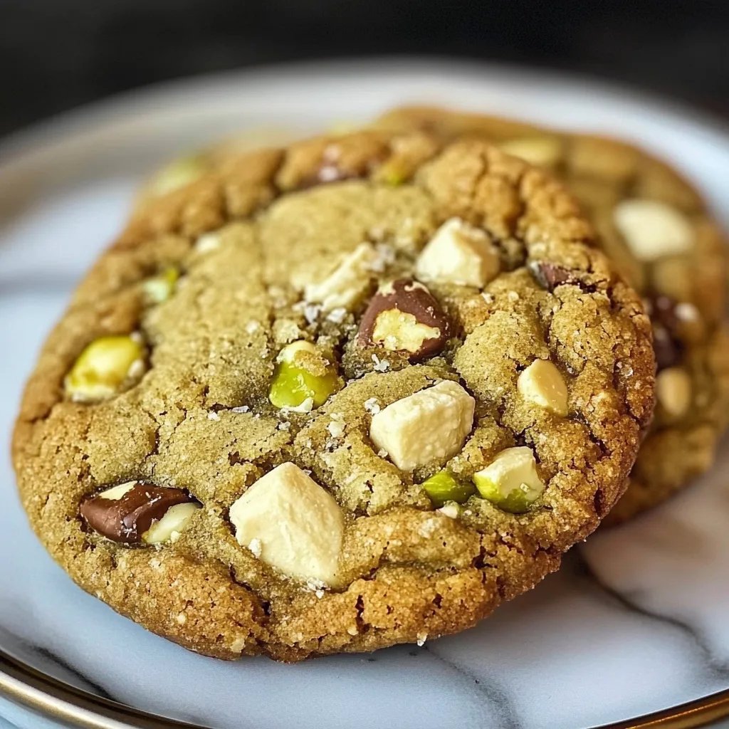Soft & Chewy Pistachio Cookies