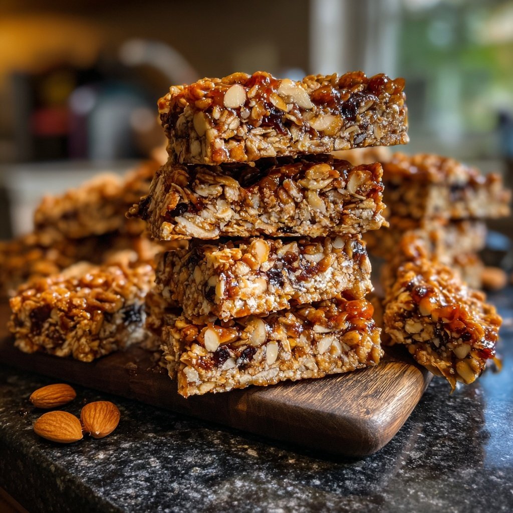 Nutty High Protein Snack Bars
