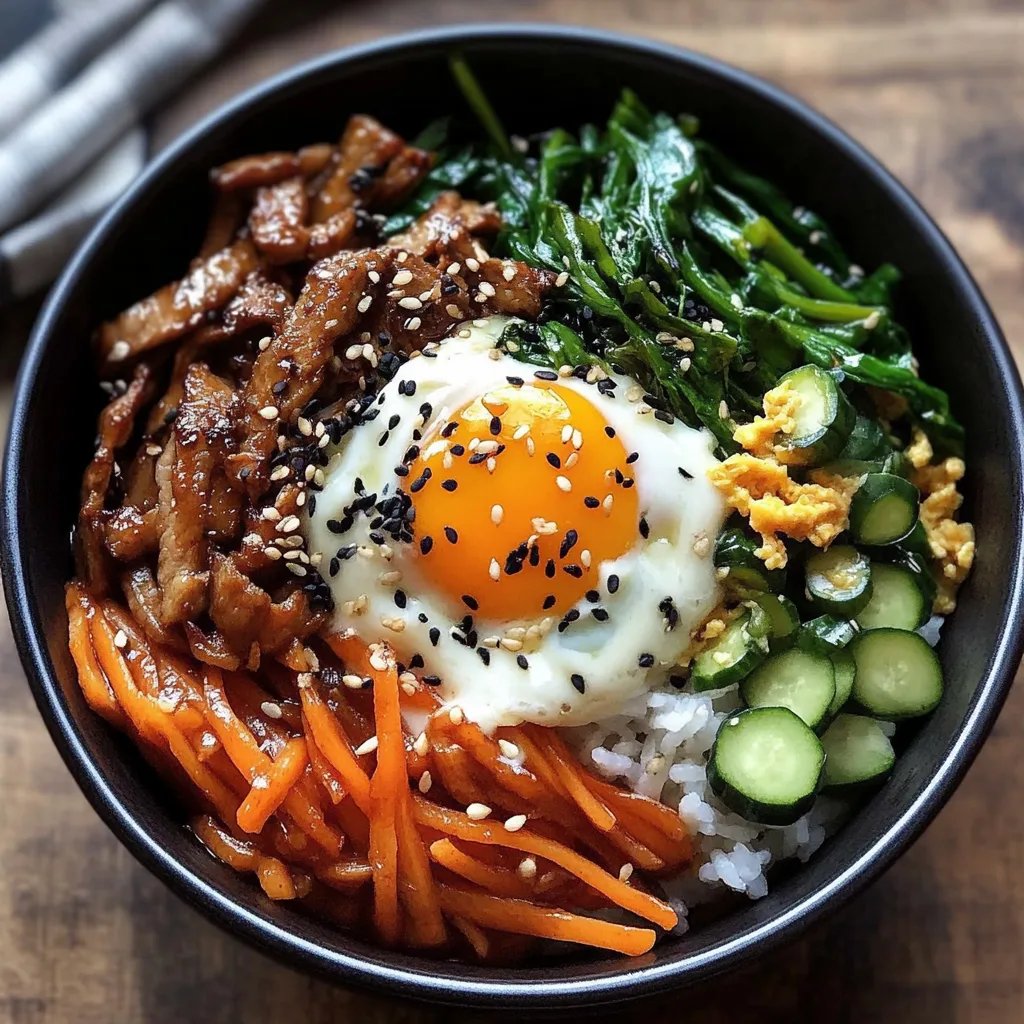 Easy Korean Bibimbap