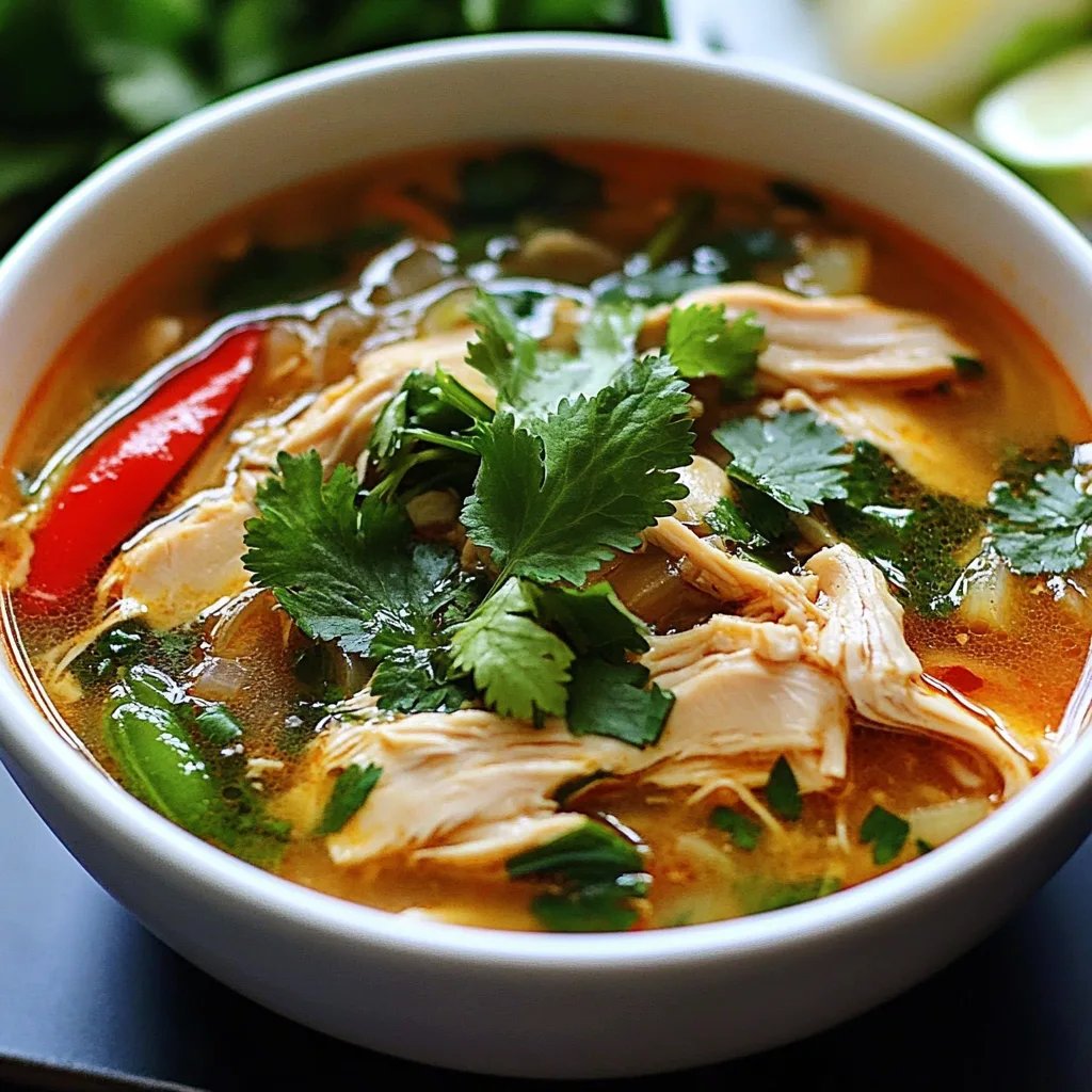 Simple Thai Chicken Soup for Busy Nights