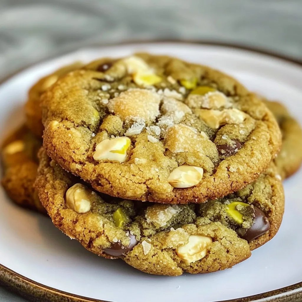 Soft & Chewy Pistachio Cookies