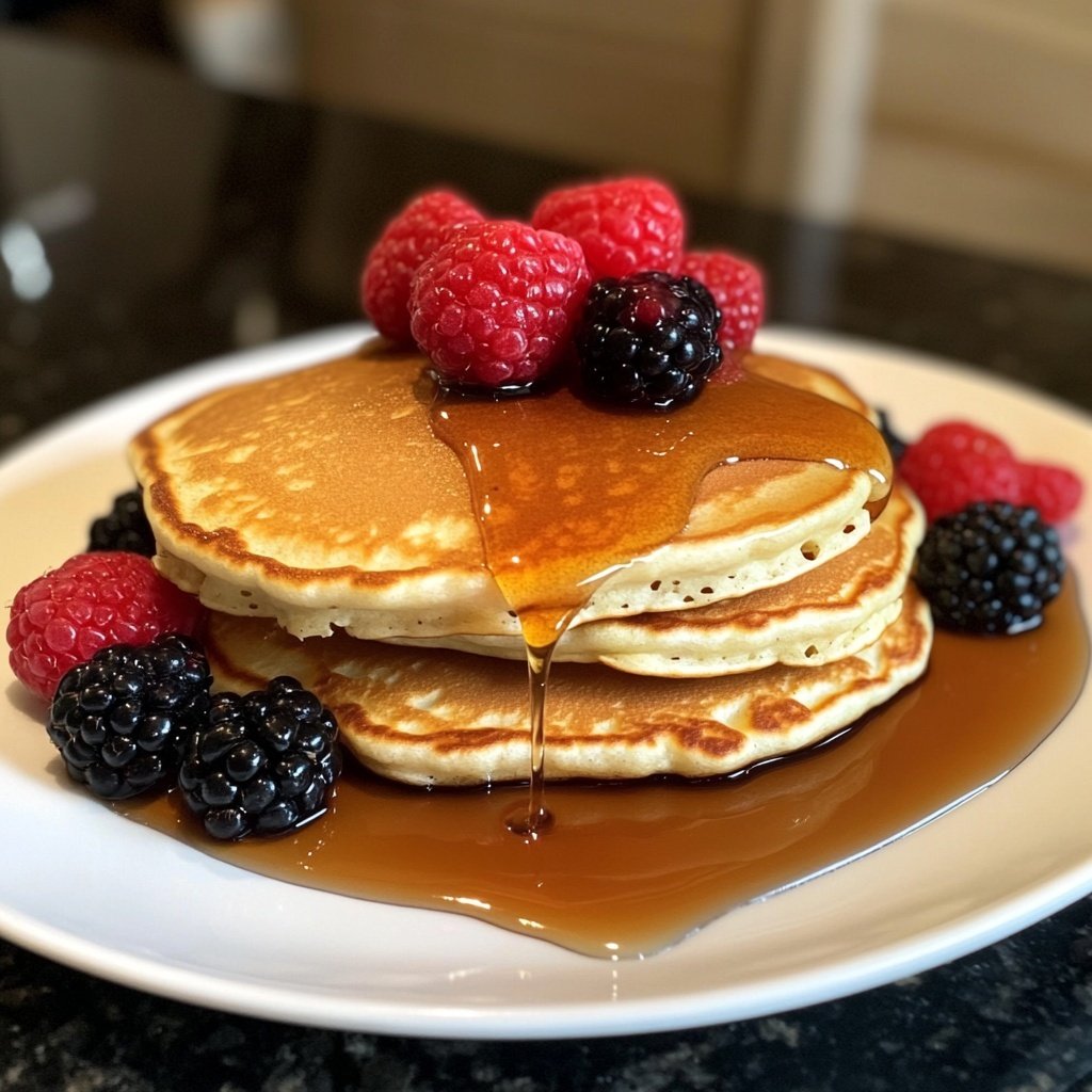 Fluffy Buttermilk Pancakes