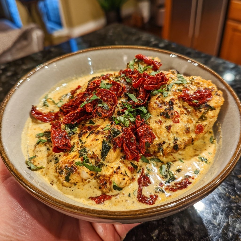 Creamy Sun-Dried Tomato Chicken