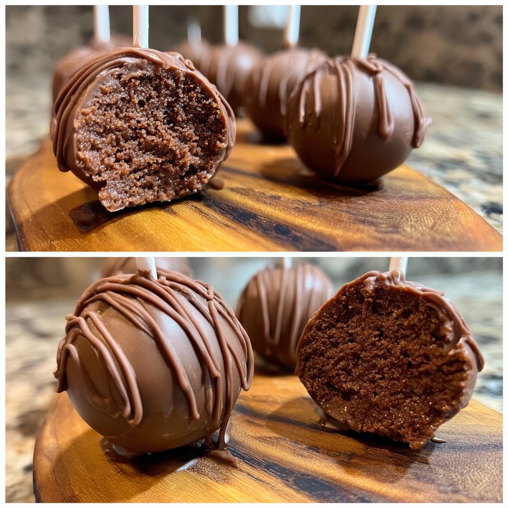 Mochaccino Chocolate Cake Pops
