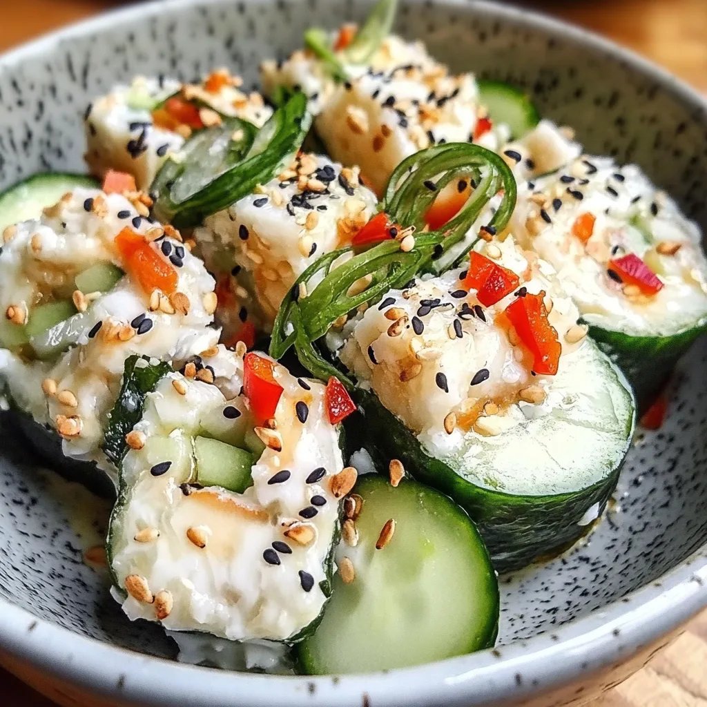 Easy California Roll Cucumber Salad: An Amazing Ultimate Recipe