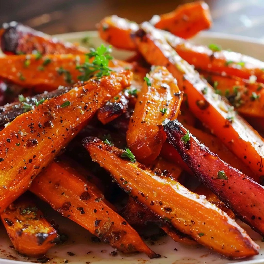 Parmesan Roasted Carrots