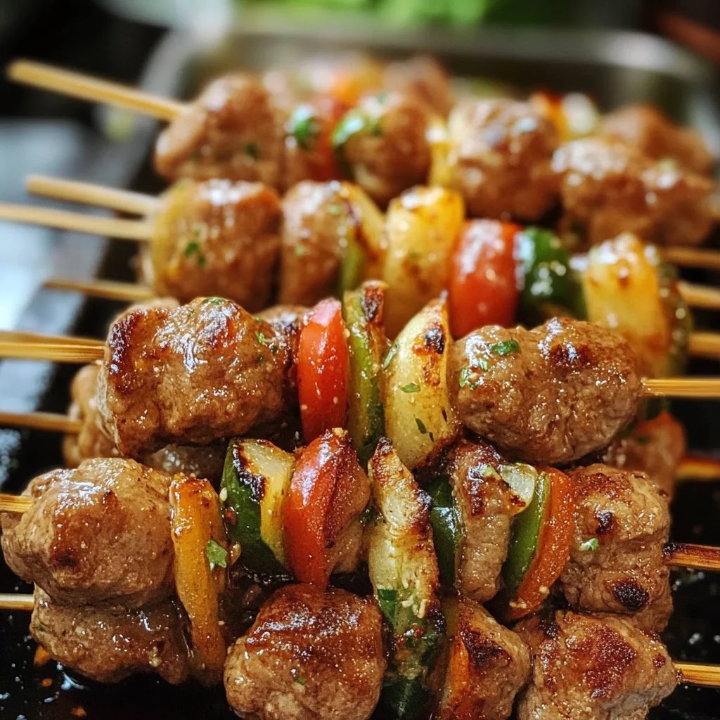 Turkey Kebab Skewers